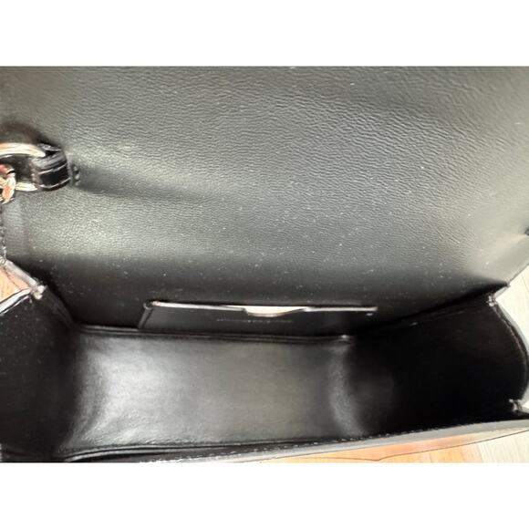 Alexander McQueen Black Leather Spiked Skull Bag NIB - Picture 7 of 8